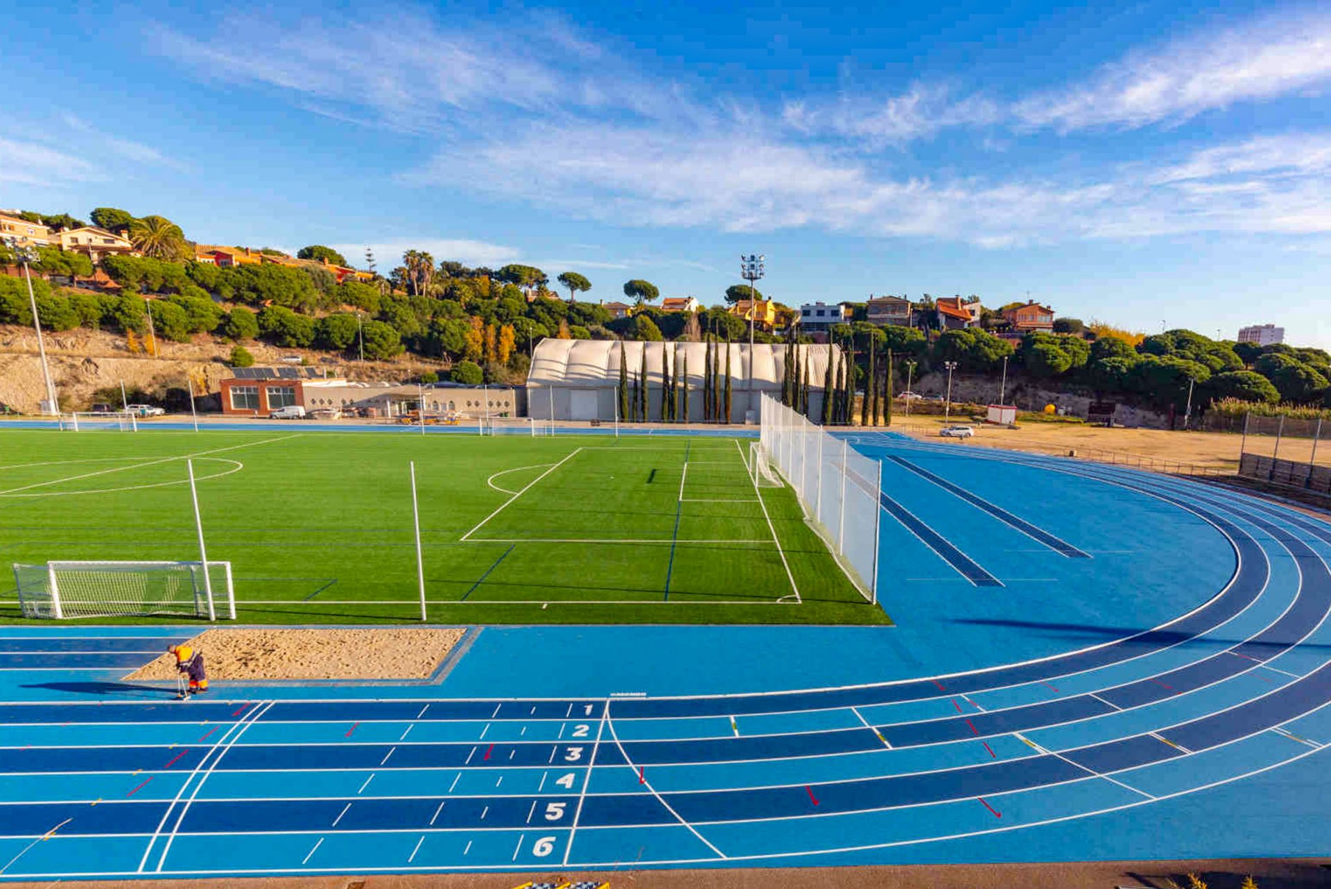 Athletic tracks, Calella Athletic tracks, Calella