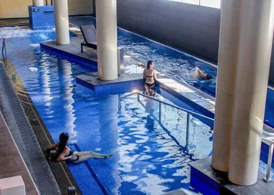 Indoor pool. Sant Jordi hotel, Calella.