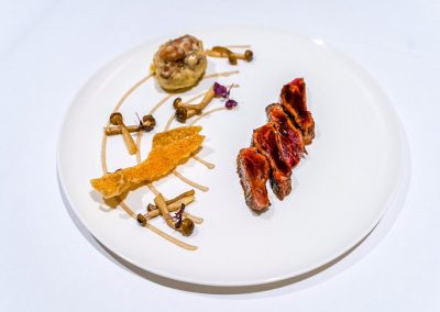 Dinning at Sant Jordi hotel, Calella.