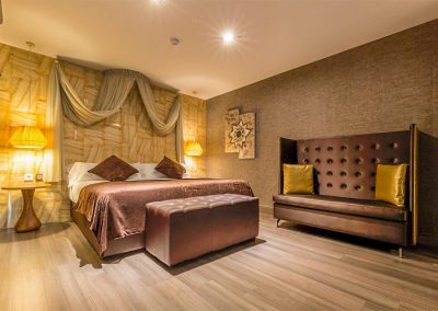 A room at Sant Jordi Hotel, Calella.