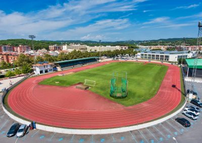 Running tracks at Lloret de Mar
