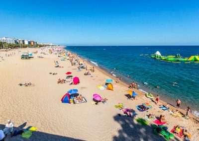Garbí beach, Calella